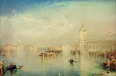 The Dogana, San Giorgio, Citella, from the Steps of the Eur by Joseph Mallord William Turner